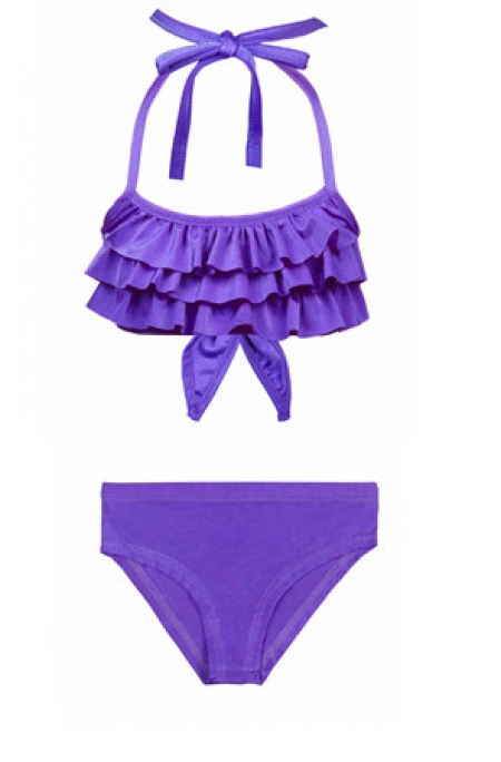 paarse bikini